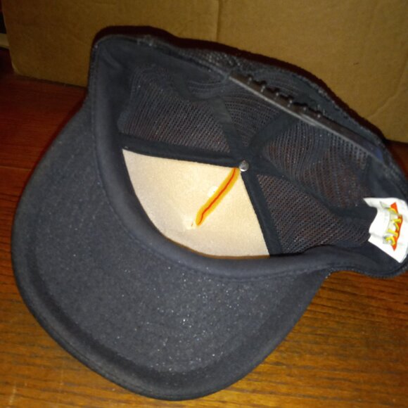 VTG Buckley Old Engine Show 1990 John Deere Cap Hat Trucker Black Red Mesh - Picture 6 of 7
